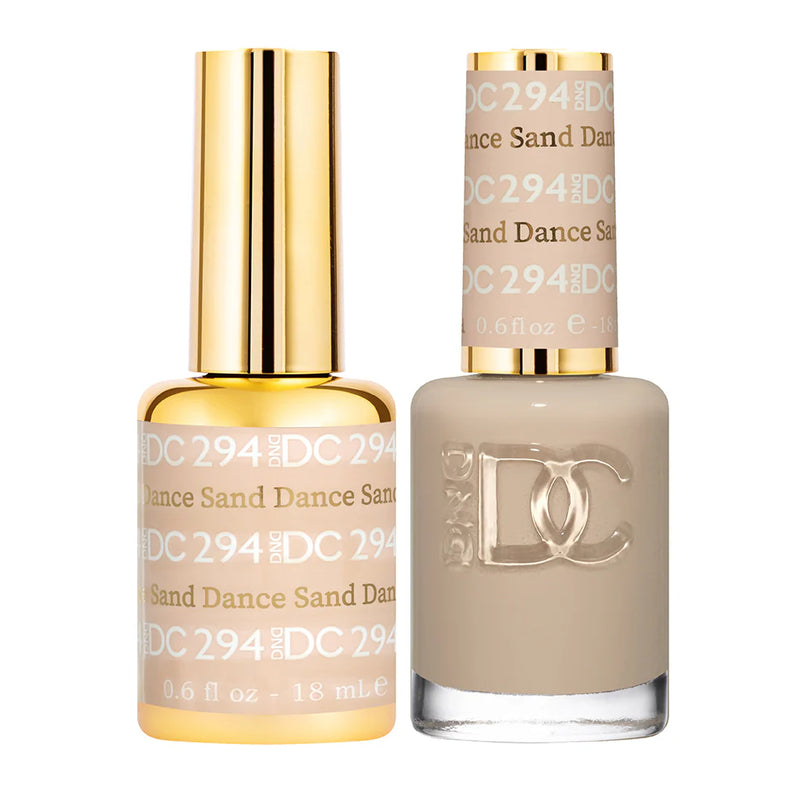 DND DC Duo #294 Sand Dance – Gel + Laca a juego 0.5 fl oz