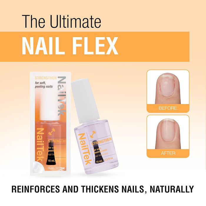 Nail Tek - Formula 2 Nail Strengthener 0.5 oz (2 Pack)