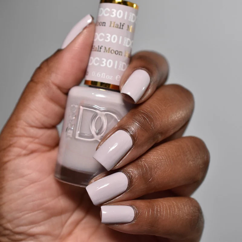 DND DC Duo #301 Half Moon – Gel + Laca a juego 0.5 fl oz