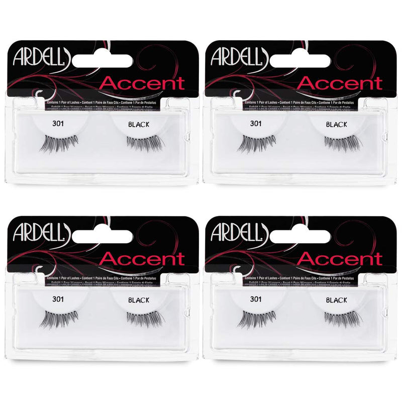 Ardell - Pestañas postizas en tira - Accent 311 (Paquete de 4)