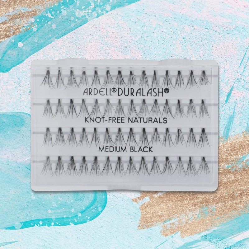 Ardell - Individuales anudados - Mediano #30210 (Paquete de 12)