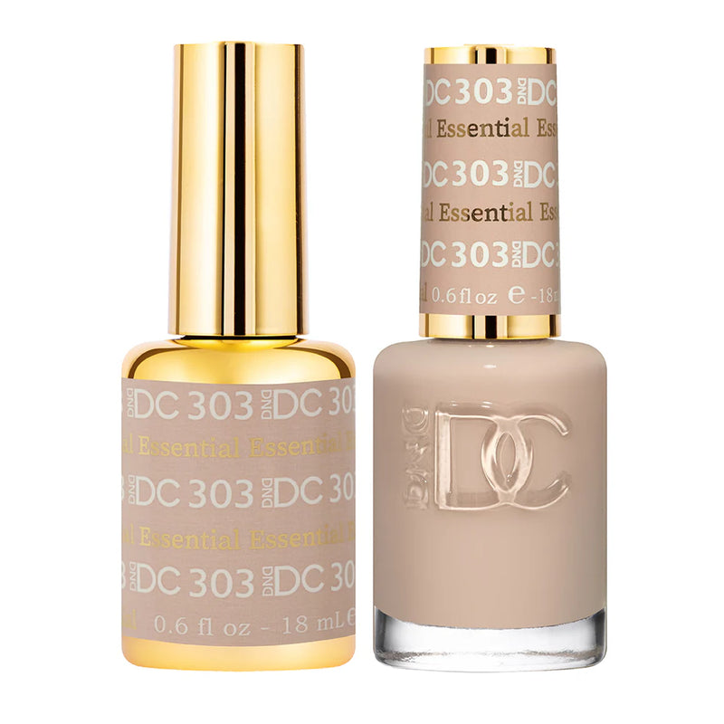 DND DC Duo #303 Essential – Gel + Laca a juego 15 ml
