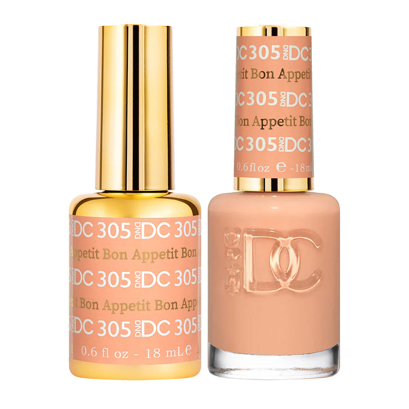DND DC Duo #305 Bon Appetit – Gel + Laca a juego 0.5 fl oz