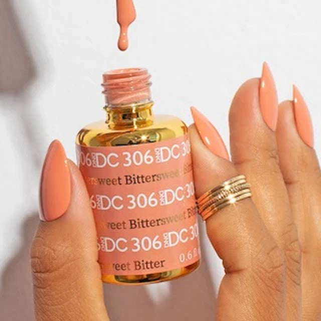 DND DC Duo #306 Bittersweet – Gel + Laca a juego 0.5 fl oz