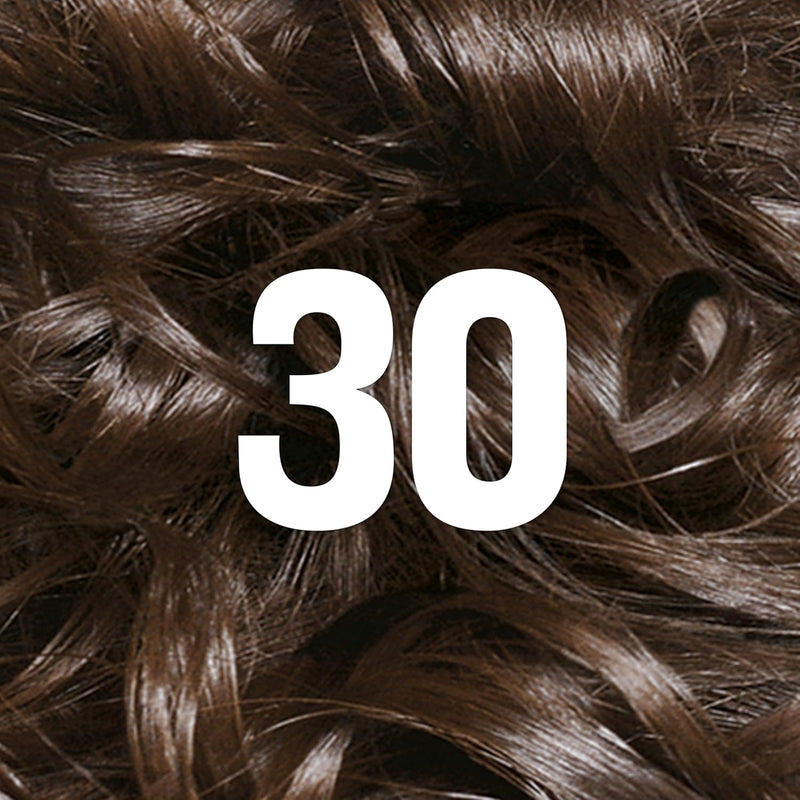 Revlon - ColorSilk Permanent Hair Color - #30 Dark Brown (3 Pack)