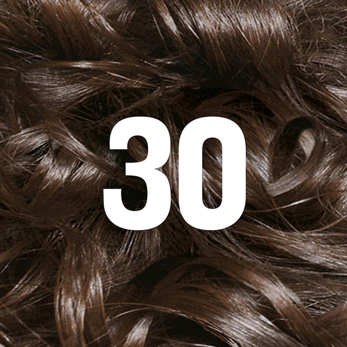 Revlon ColorSilk Permanent Hair Color #30 Dark Brown (3 Pack)