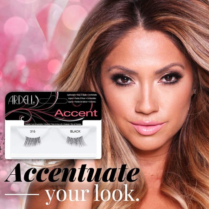 Ardell - Strip Lashes - Accent 315 (4 Pack)
