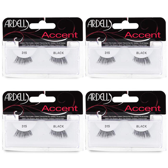 Ardell - Strip Lashes - Accent 315 (4 Pack)