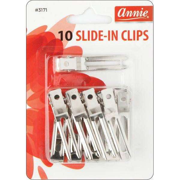 Annie $3171 Slide-In Clips 10Ct
