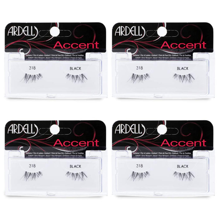 Ardell - Strip Lashes - Natural 318 (4 Pack)