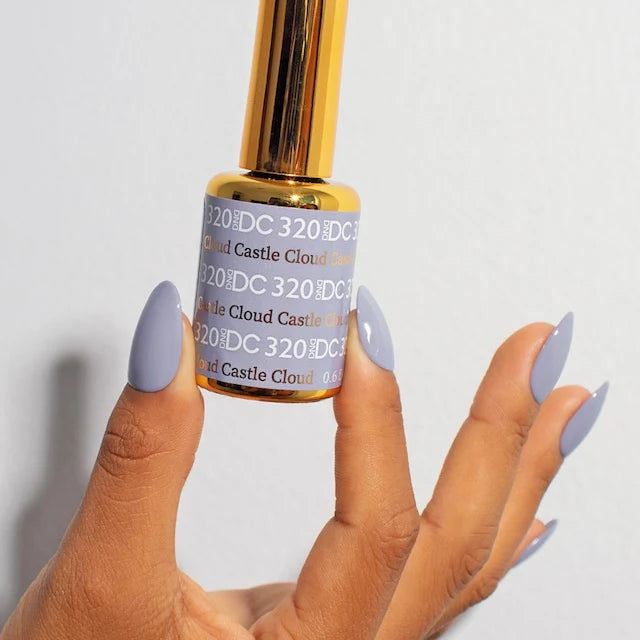 DND DC Duo #320 Cloud Castle – Gel + Laca a juego 0.5 fl oz