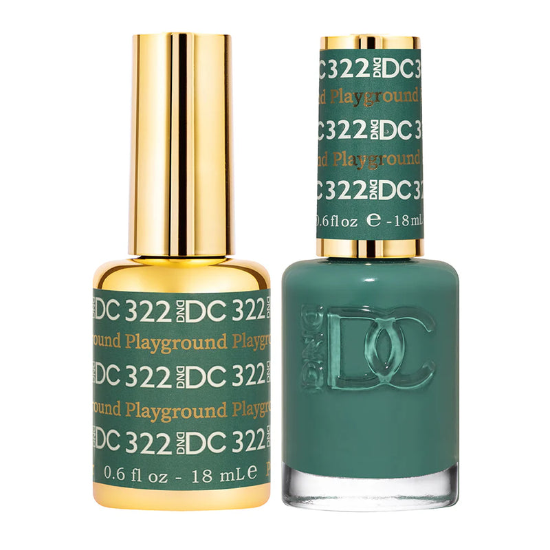 DND DC Duo #322 Playground – Gel + Matching Lacquer 0.5 fl oz