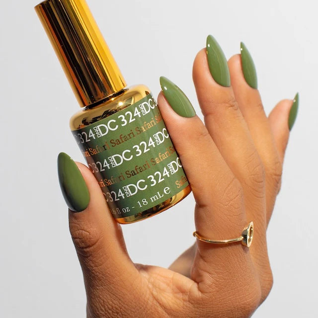 DND DC Duo #324 Safari – Gel + Laca a juego 0.5 fl oz