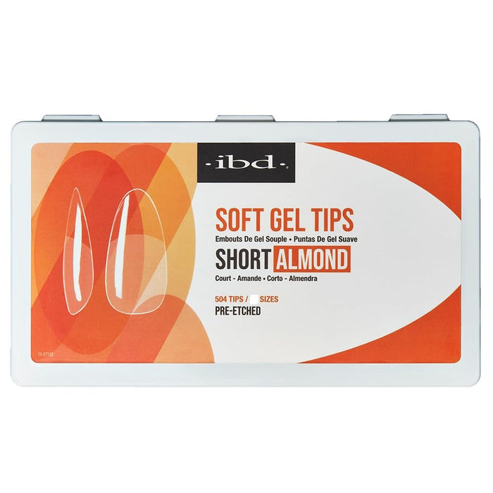 IBD - Soft Gel Tips - Short Almond