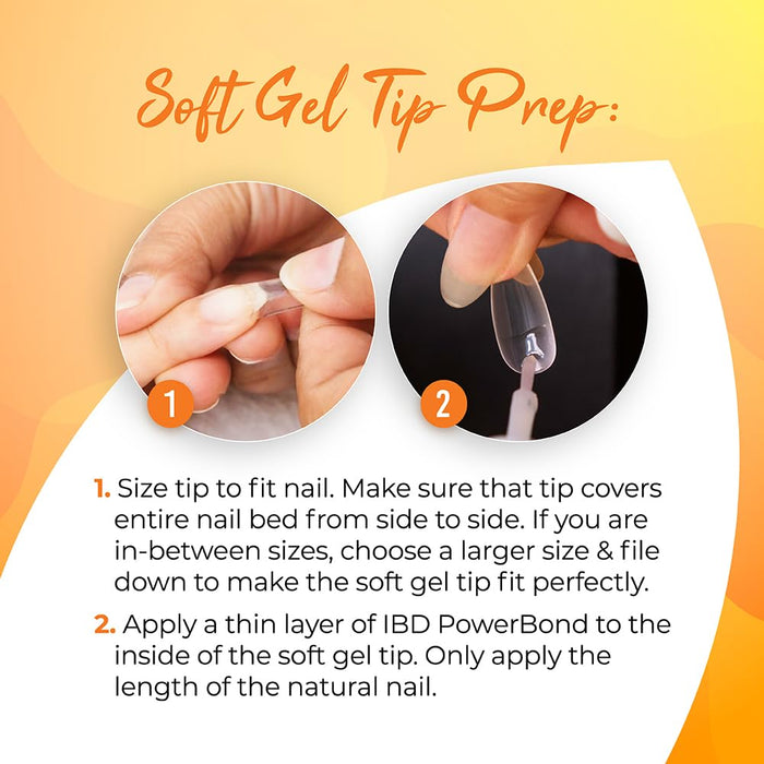 IBD - Soft Gel Tips - Medium Square