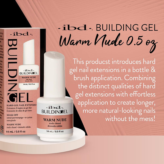 IBD - Building Gel - Warm Nude 0.5 oz