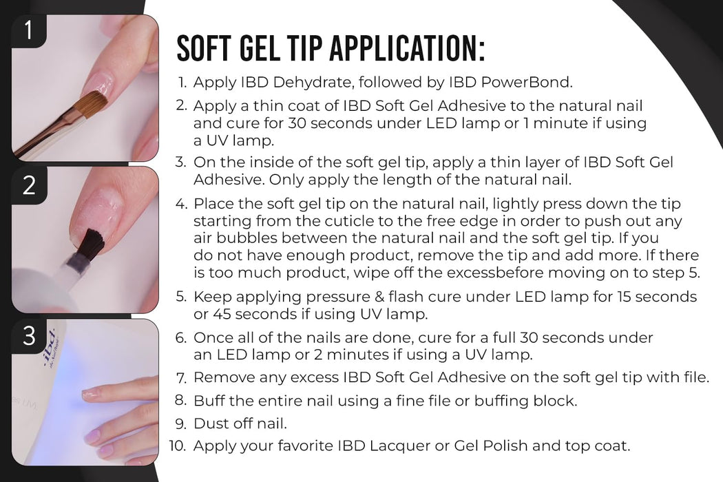 IBD - Soft Gel Adhesive 0.5 oz (Clear)