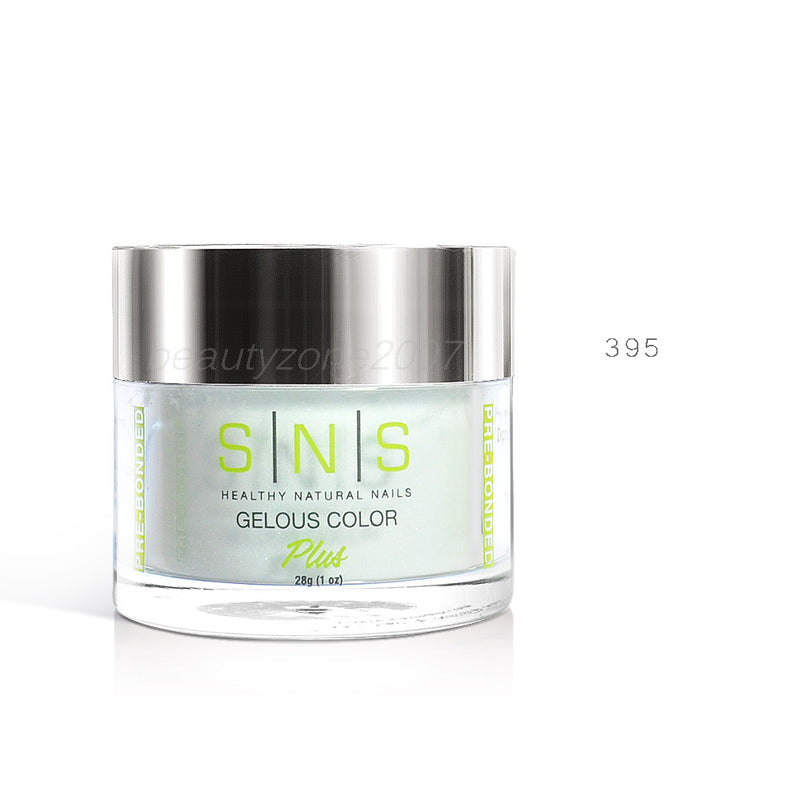 SNS Dip Powder - 395 Blue Ice Cryin' In The Rain 1 oz