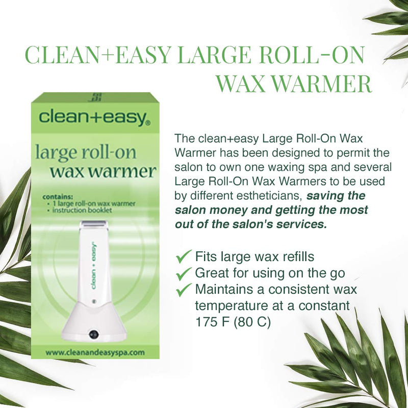 Clean+Easy - Portable Waxer Rechargeable Roll-On Waxer