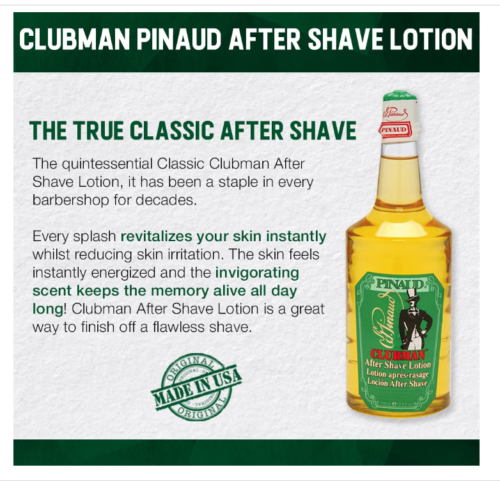 Clubman Pinaud - Loción para después del afeitado 374 ml (Paquete de 2)