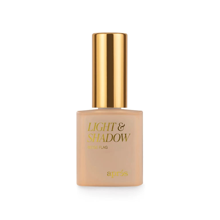 Apres - Esmalte de uñas en gel Light & Shadow - 409 Beige Flag 0.5 fl oz