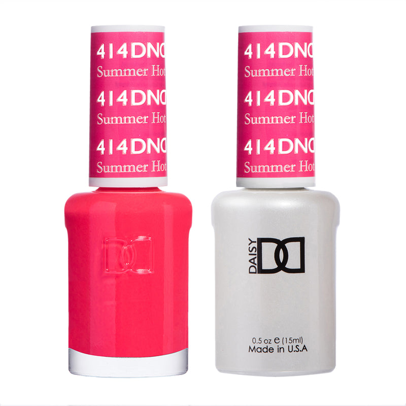DND Gel & Lacquer #414 Summer Hot Pink