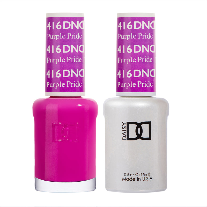Gel y laca DND n.° 416 Purple Pride – 14 ml (0,5 fl oz) UV/LED Soak Off