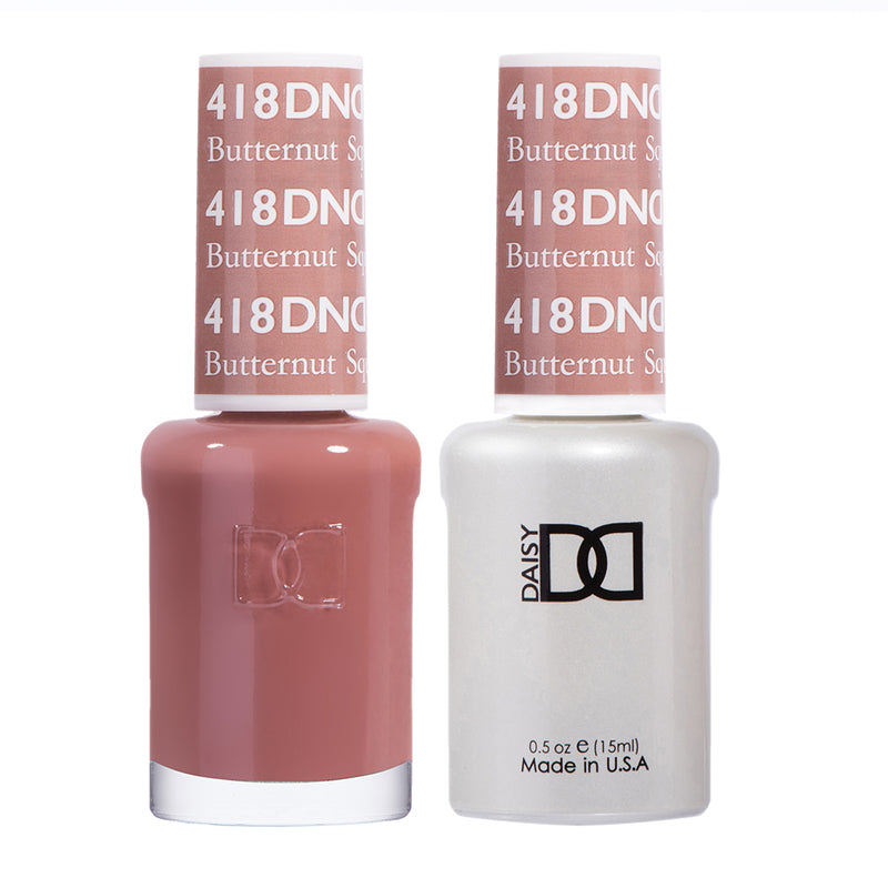 Gel y laca DND n.° 418 Calabaza Butternut – 14 ml (0,5 fl oz) UV/LED Removible