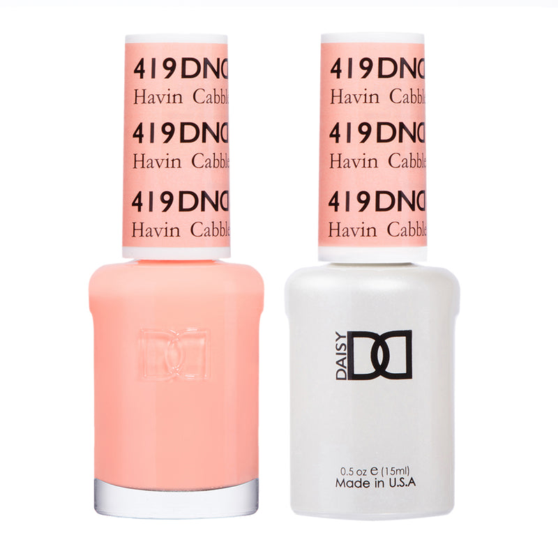 Gel y laca DND n.° 419 Havin Cabbler – 14 ml (0,5 fl oz) UV/LED Soak Off