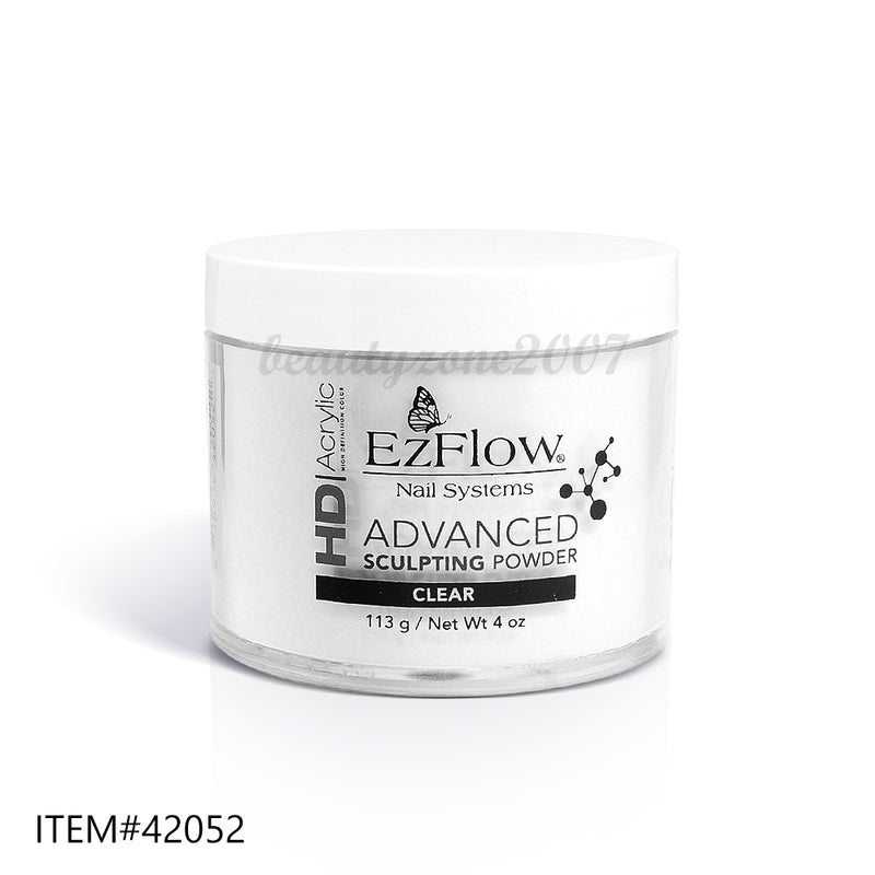 EzFlow - HD Acrylic Powder - Clear 4 oz