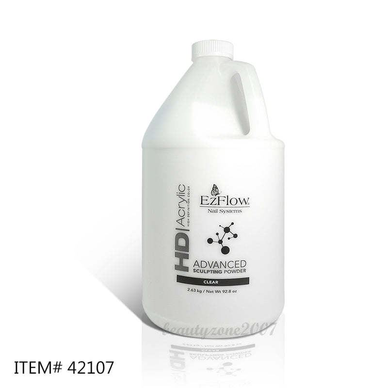 EzFlow - HD Acrylic Powder - Clear 92.8 oz