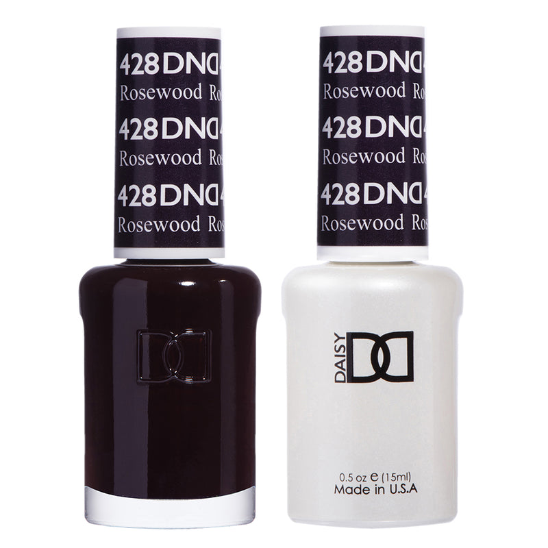 DND Gel & Lacquer #428 Rosewood – 0.5 fl oz UV/LED Soak Off
