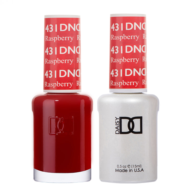 DND Gel & Lacquer #431 Raspberry – 0.5 fl oz UV/LED Soak Off