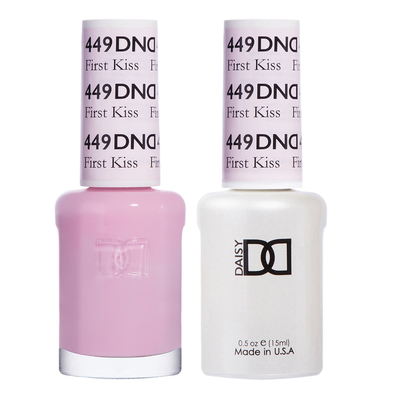 Gel y laca DND n.° 449 Primer Beso – 14 ml (0,5 fl oz) UV/LED para remojar