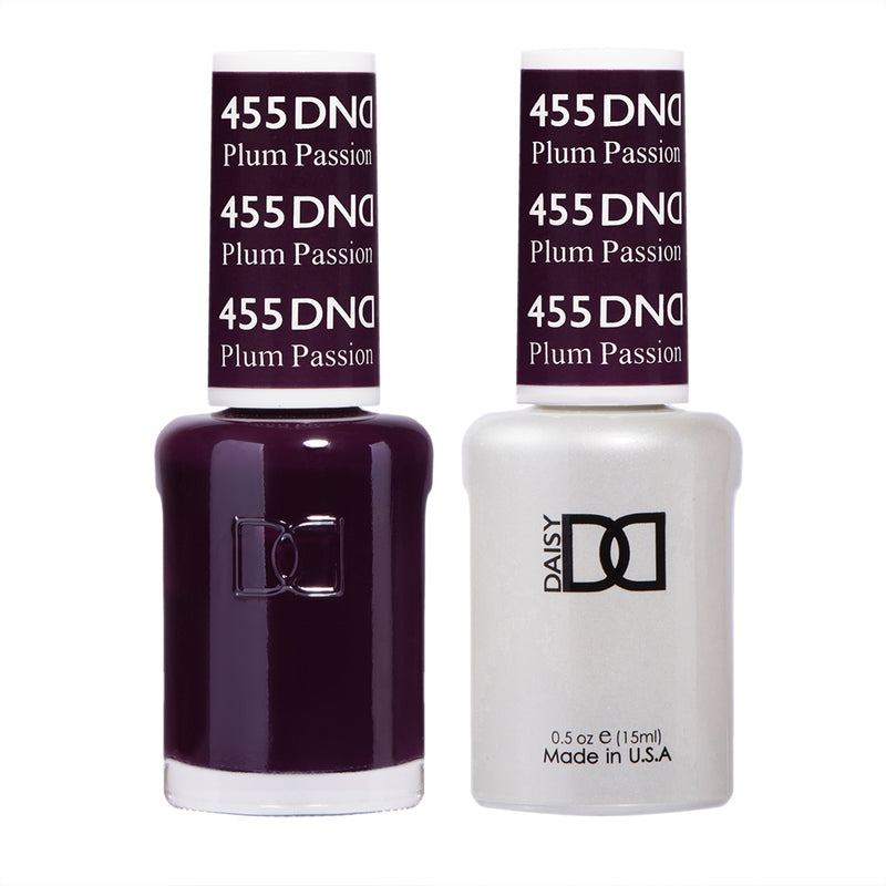 DND - Gel & Lacquer - #455 Plum Passion