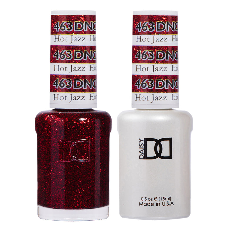DND Gel & Lacquer #463 Hot Jazz – 0.5 fl oz UV/LED Soak Off