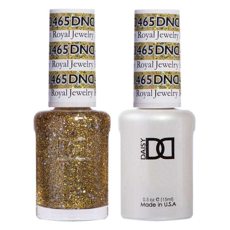 DND Gel & Lacquer #465 Royal Jewelry – 0.5 fl oz UV/LED Soak Off