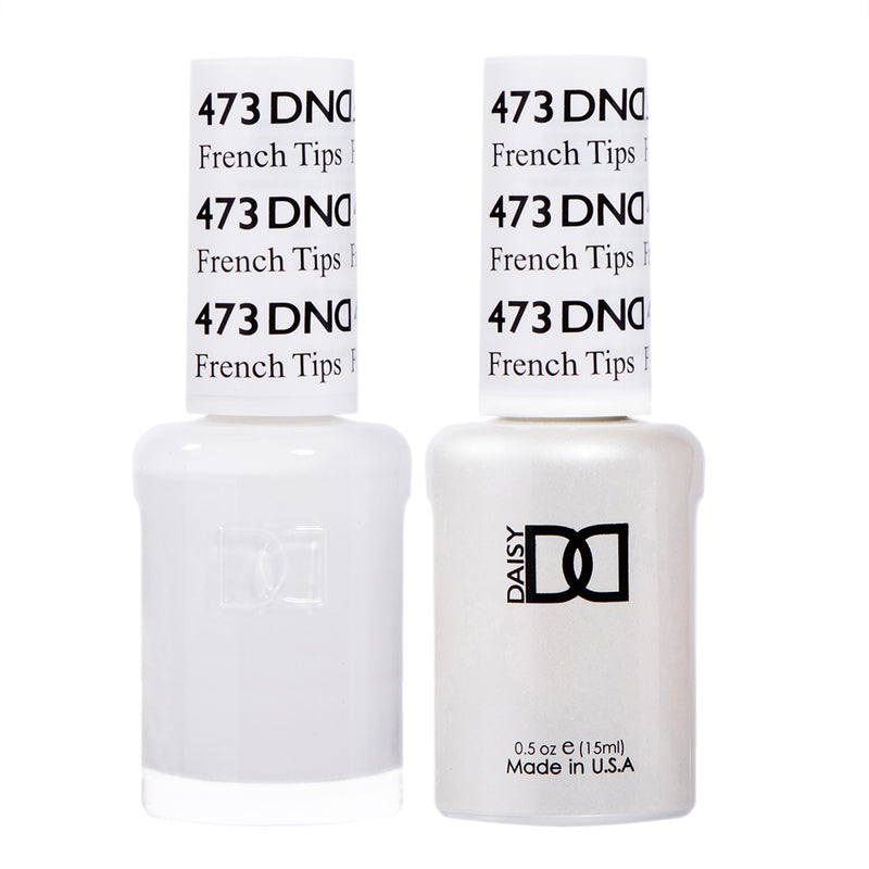 Esmalte de uñas DND Gel & Lacquer #473 French Tip – 0.5 fl oz UV/LED Soak Off