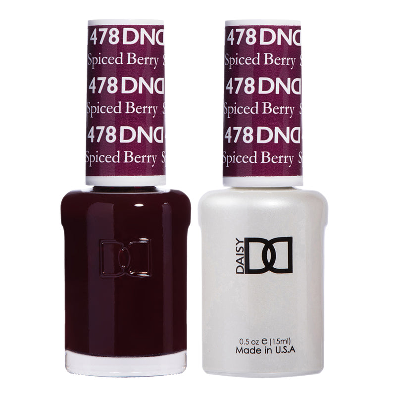 Gel y laca DND n.° 478 Spiced Berry – 14 ml (0,5 fl oz) UV/LED Soak Off