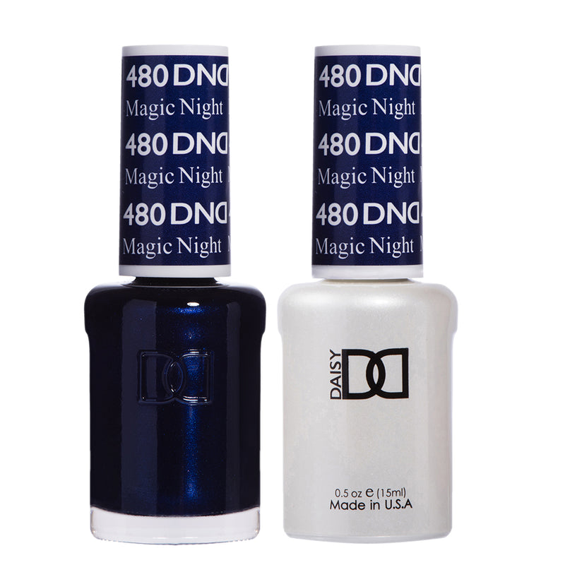 DND Gel & Lacquer #480 Magic Night – 0.5 fl oz UV/LED Soak Off