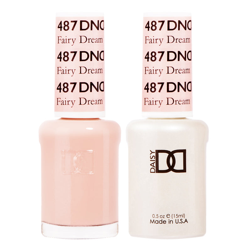 DND Gel & Lacquer #487 Fairy Dream – 0.5 fl oz UV/LED Soak Off