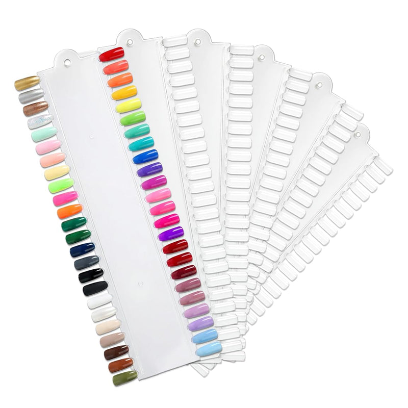 10 Palettes 48 Nail Tips Display Board | Clear