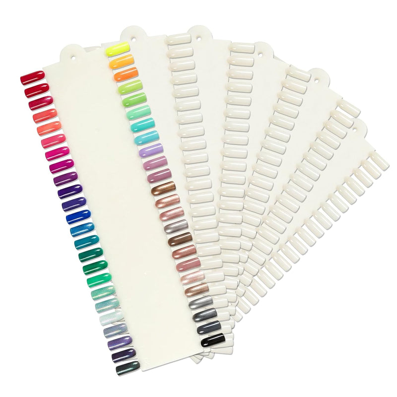 10 Palettes 48 Nail Tips Display Board | Natural
