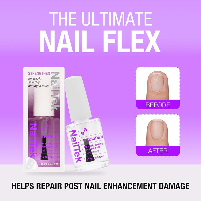 Nail Tek - Formula 4 Nail Strengthener Xtra 0.5 oz (2 Pack)