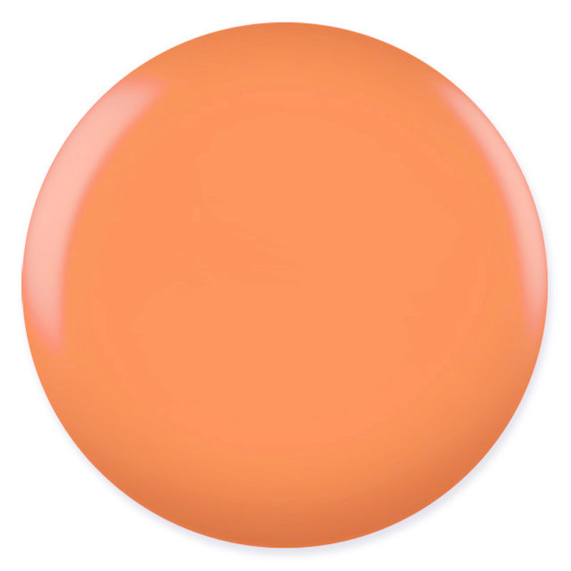 DND Gel & Lacquer #502 Soft Orange – 0.5 fl oz UV/LED Soak Off
