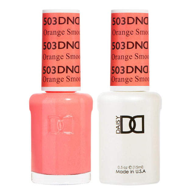 DND Gel & Lacquer #503 Orange Smoothie – 0.5 fl oz UV/LED Soak Off