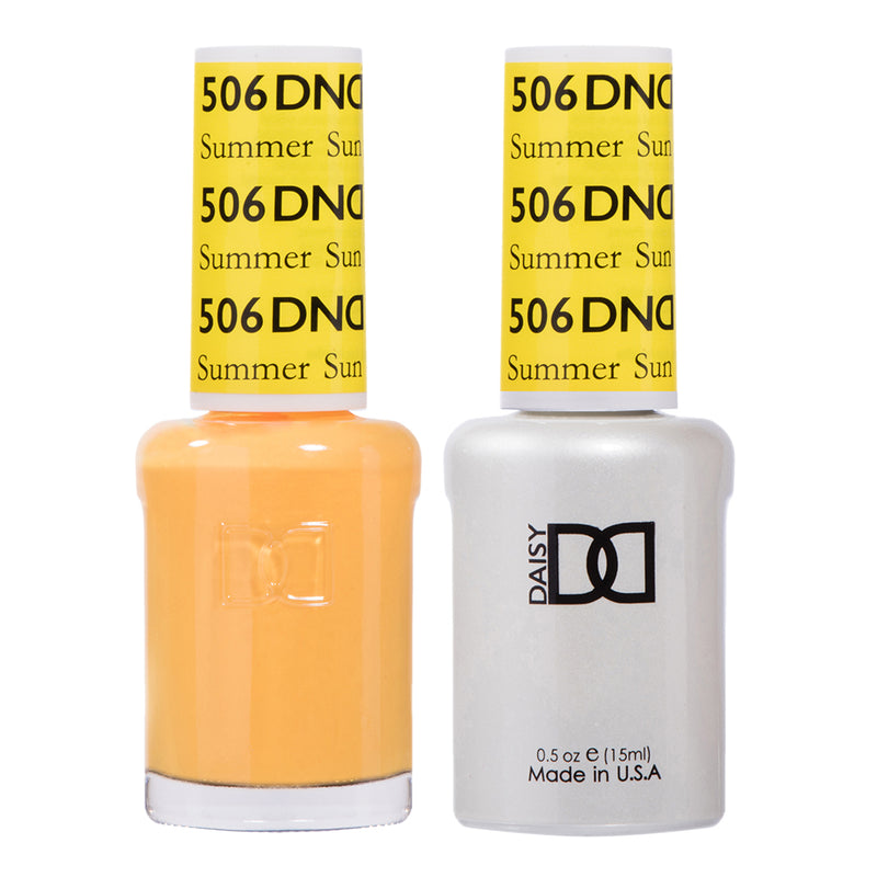 DND Gel & Lacquer #506 Summer Sun – 0.5 fl oz UV/LED Soak Off