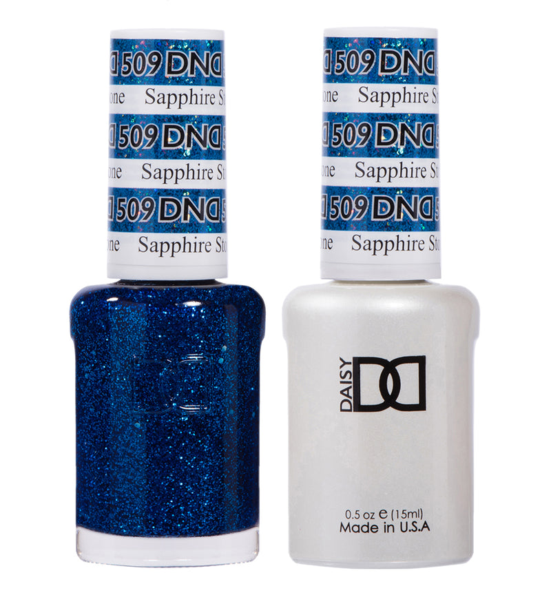 DND Gel & Lacquer #509 Sapphire Stone – 0.5 fl oz UV/LED Soak Off