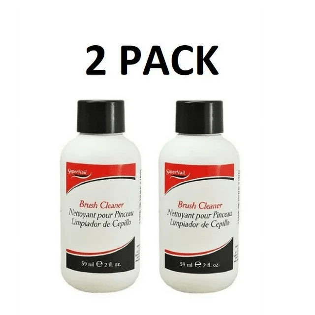 SuperNail Nail Brush Cleaner 4oz (2 pack)