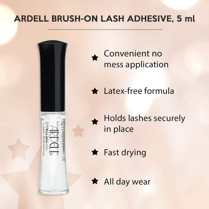 Ardell - Brush-On Striplash Adhesive - Clear (4 Pack)